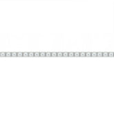 عصفور كريستال انسيال فضة تنس عيار 925 مرصع بفصوص زركون شكل مربع